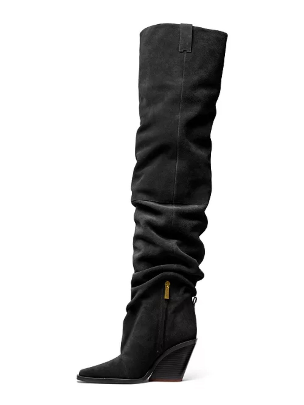 Michael Kors Noemie Suede Thigh High Boots - Picture 4 of 5